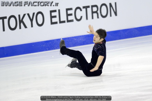 2013-03-02 Milano - World Junior Figure Skating Championships 2804 He Zhang CHN